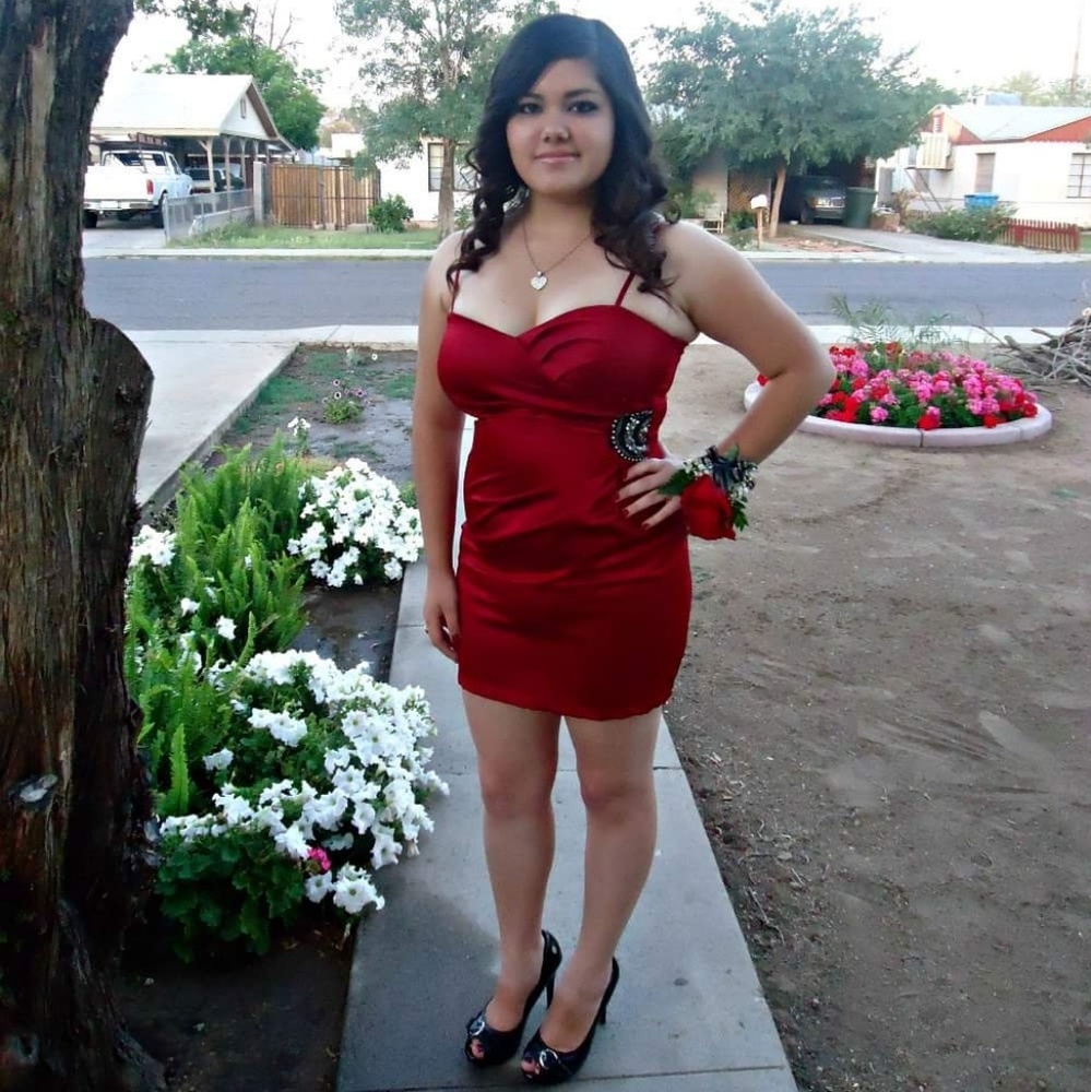 Red Short Prom Dress - Picture 6 of 8